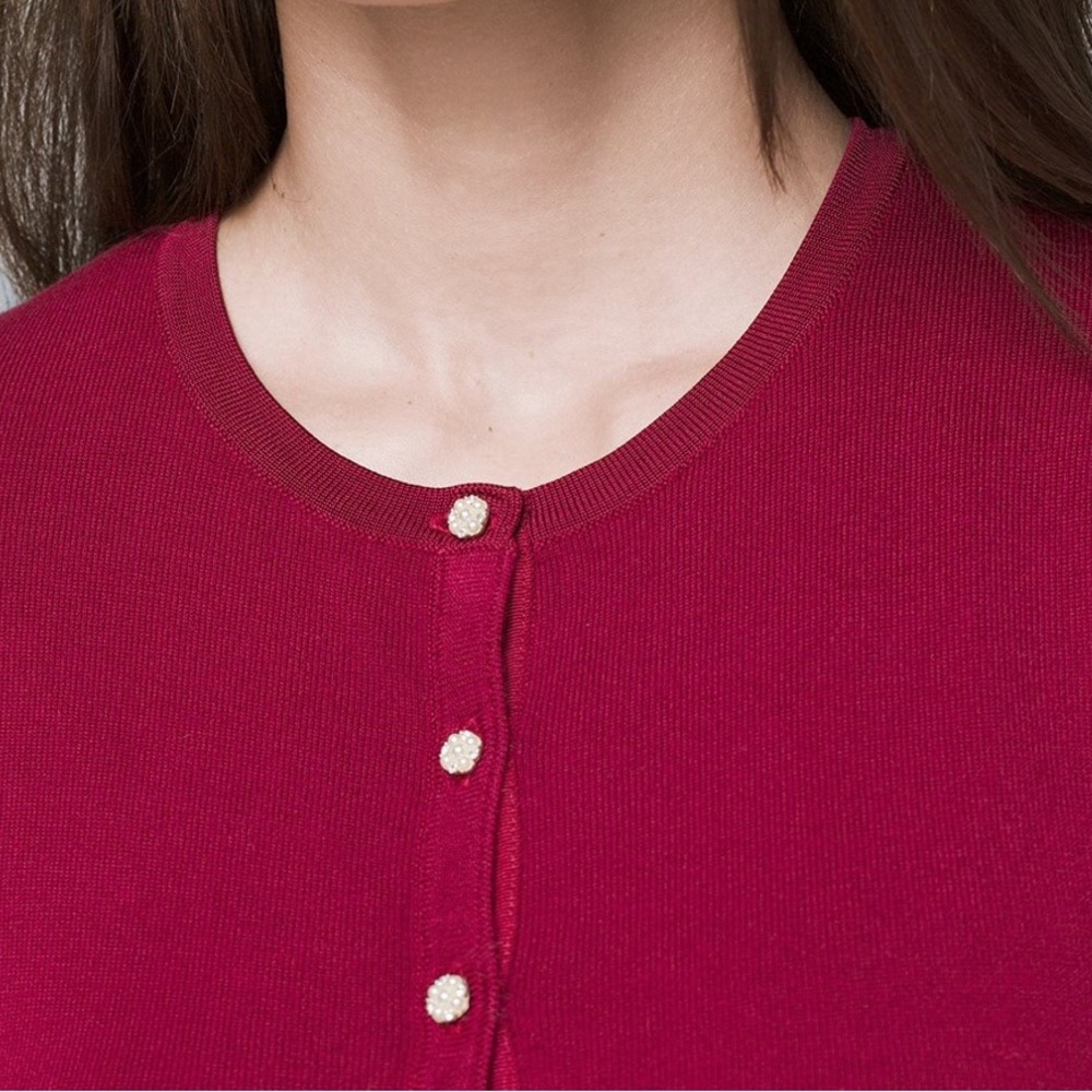 WHBM Button-Front Cardigan - Picture 3 of 6